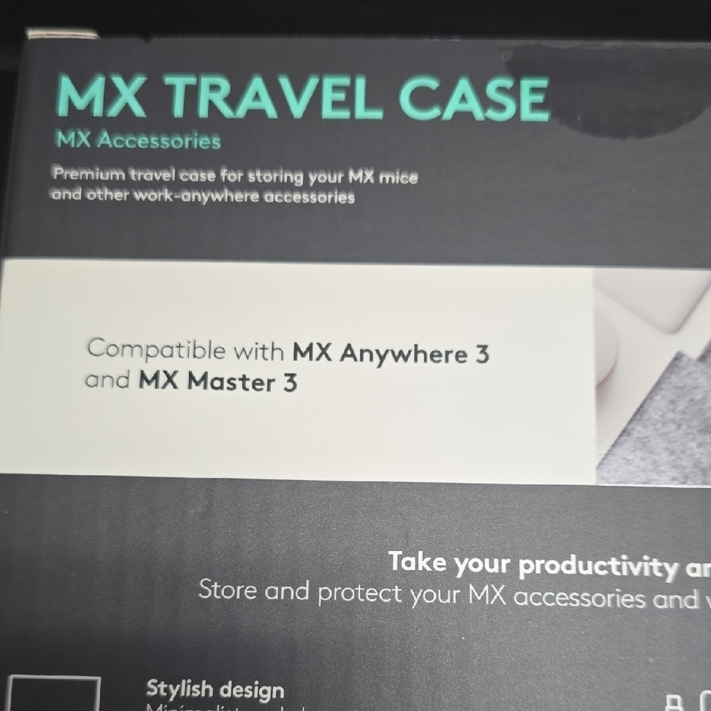 MX Travel Case - Gray | Logitech - Picture 12 of 14